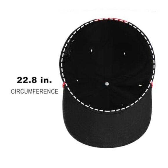 Retro Grandpa Snapback Hat Classic Mickey Mouse Face Adjustable Cotton